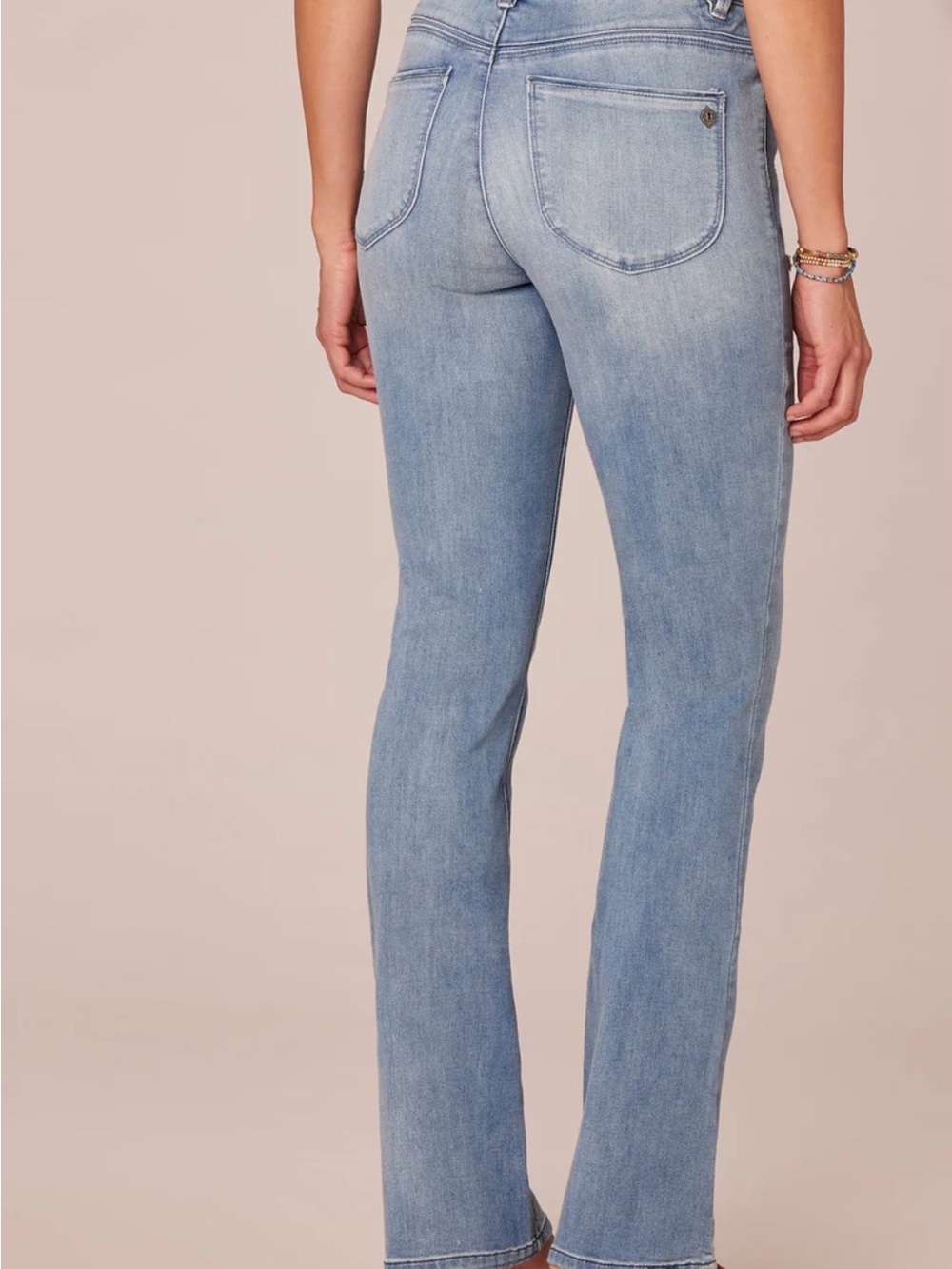Democracy | "Ab"solution® High Rise Itty Bitty Bootcut Jeans Size 8 - Picture 4 of 9